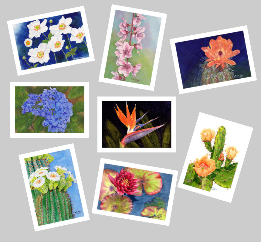 Make your own 8 Card Set